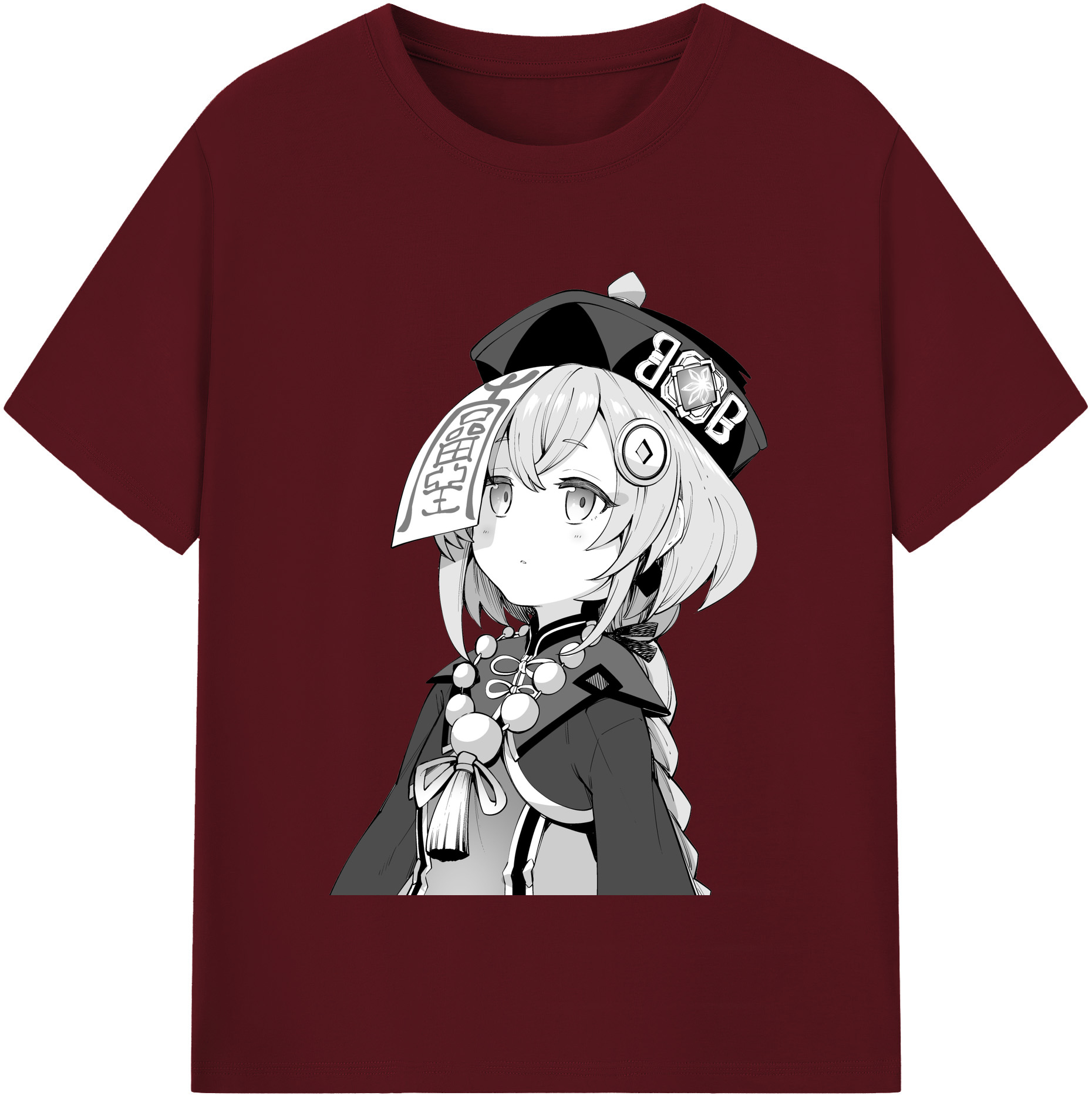 げんし神 七七 なな  genshin Nana 綿100％半袖Tシャツ（フロントプリント）